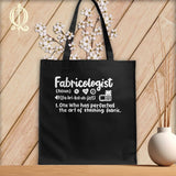 MyDesigns Black Tote/White Print / 15