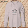 Apliiq hoodies Blush / xs Acadia National Park Sunning Seal, Stitchin In Beauty ~ Hooded Sweatshirt
