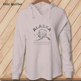 Apliiq hoodies Blush / xs Alaska, Stitchin In Beauty ~ Hooded Sweatshirt
