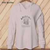 Apliiq hoodies Blush / xs Arizona, Stitchin In Beauty ~ Hooded Sweatshirt