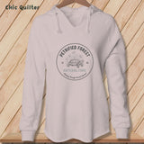 Apliiq hoodies Blush / xs Petrified Forest National Park, Stitchin In Beauty ~ Hooded Sweatshirt