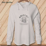 Apliiq hoodies Bone / xs Arizona, Stitchin In Beauty ~ Hooded Sweatshirt