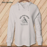 Apliiq hoodies Bone / xs New River Gorge National Park, Stitchin In Beauty ~ Hooded Sweatshirt