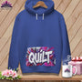 Apliiq hoodies heather true royal / xs Quilter's Chaos Powerburst ~ Premium Hoodie