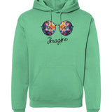 Apliiq hoodies LImited Edition - Imagine Hoodie Mutli-Color Quilt Reflection - Cool Mint