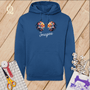 Apliiq hoodies LImited Edition - Imagine Hoodie Mutli-Color Quilt Reflection - Royal