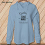 Apliiq hoodies Misty Blue / xs Quilter ~ Hand Made ~ Hooded Lightweight Sweatshirt