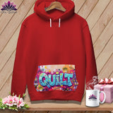 Apliiq hoodies red / xs Quilt Riot ~ Premium Hoodie