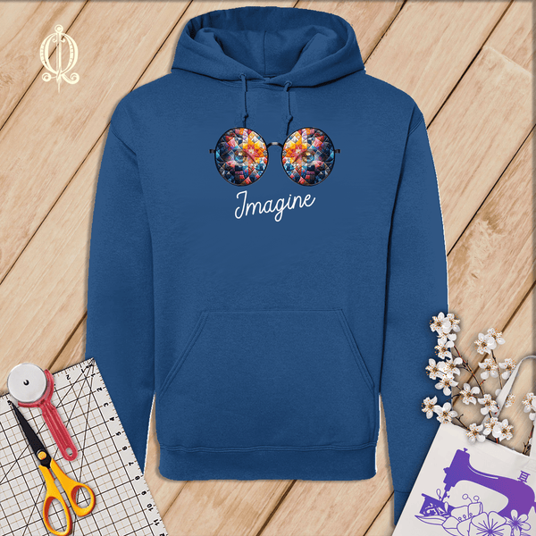 Apliiq hoodies s / Royal LImited Edition - Imagine Hoodie Mutli-Color Quilt Reflection - Royal