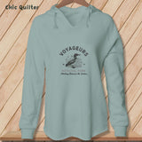 Apliiq hoodies Sage / xs Voyageurs National Park, Stitchin In Beauty ~ Hooded Sweatshirt