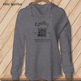 Apliiq hoodies Shadow / xs Quilter ~ Hand Made ~ Hooded Lightweight Sweatshirt