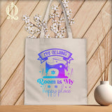 MyDesigns Natural Tote/Jewel Print / 15