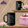 MyDesigns Physical Item 15oz / Black Quilter of Liberty - Resting Stitch Face ~ Personalized Coffee Mug