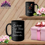 MyDesigns Physical Item 15oz / Black Zip It - Resting Stitch Face ~ Personalized Coffee Mug