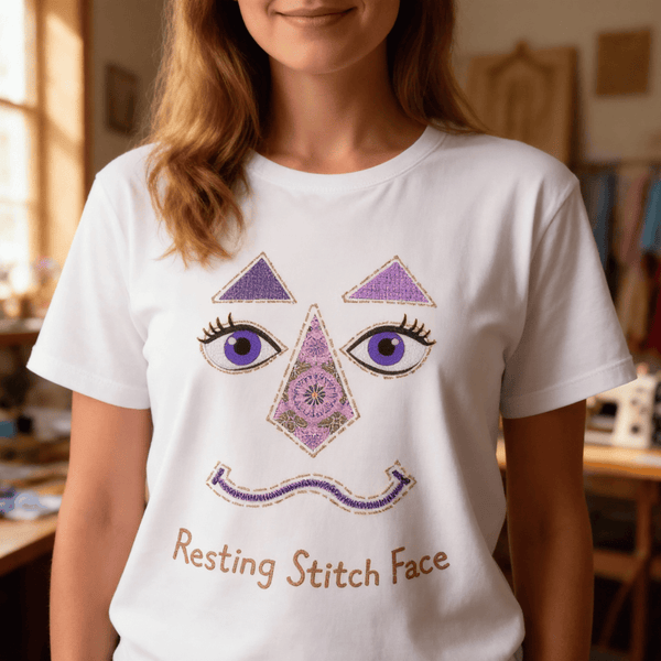 MyDesigns Physical Item All Tied Up ~ Resting Stitch Face ~ Premium Tee