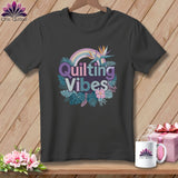 MyDesigns Physical Item Asphalt / S Quilting Vibes ~ Relaxed Fit Tee