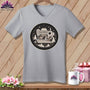MyDesigns Physical Item Athletic Heather / S Peaks Pines and Patches ~ SuperSoft V-Neck Tee