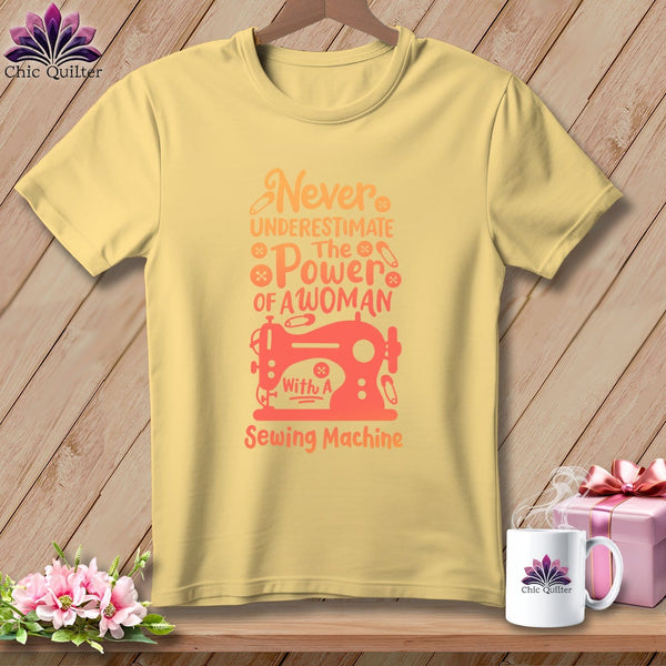 MyDesigns Physical Item Banana / S Never Underestimate the Power of a Woman ~Premium Tee