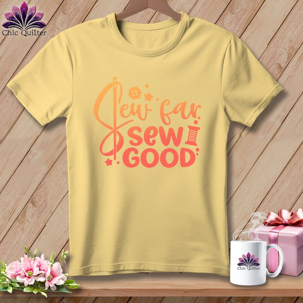 MyDesigns Physical Item Banana / S Sew Far Sew Good ~Premium Tee