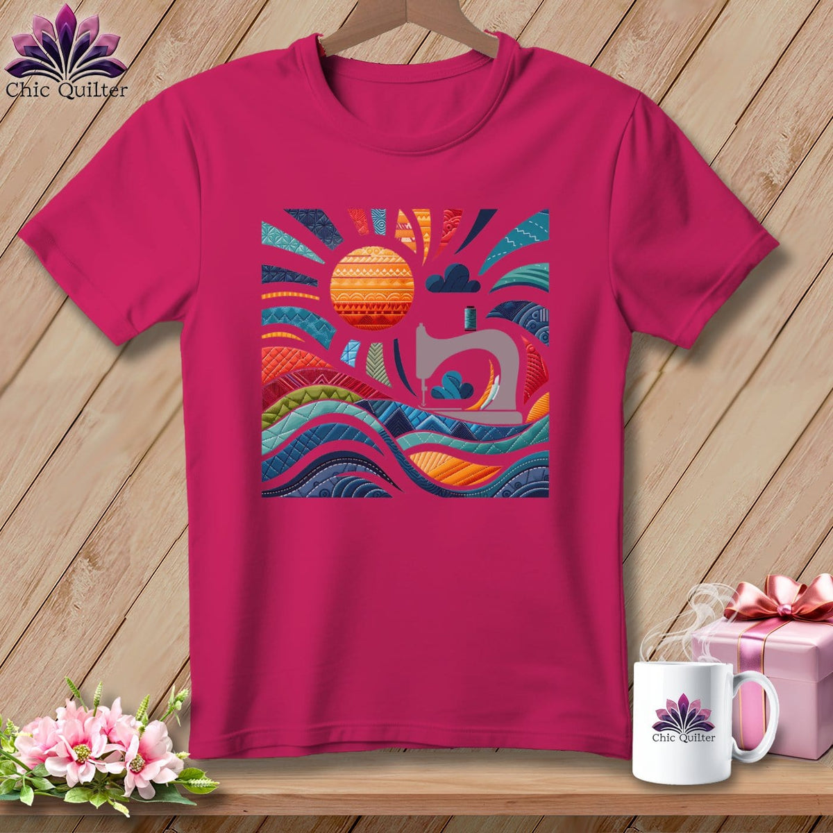 MyDesigns Physical Item Berry / S Catching My Morning Muse ~ SuperSoft Relaxed Fit Tee