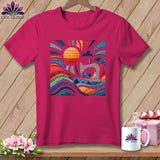 MyDesigns Physical Item Berry / S Catching My Morning Muse ~ SuperSoft Relaxed Fit Tee