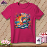 MyDesigns Physical Item Berry / S Quilting Explosion ~ Relaxed Fit Tee