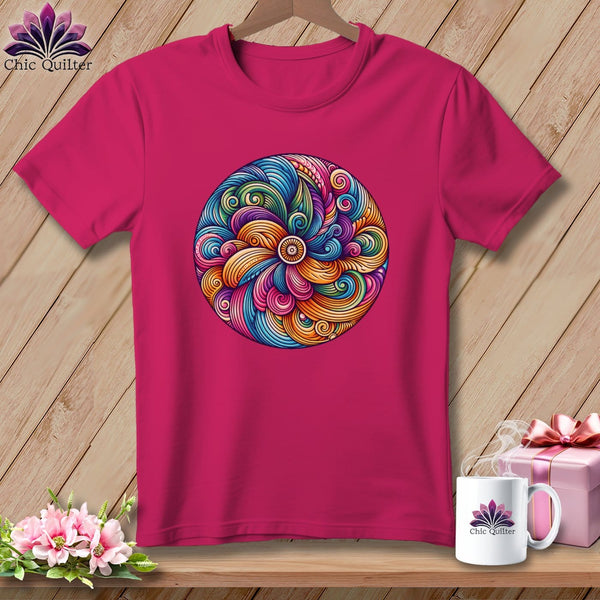 MyDesigns Physical Item Berry / S Swirl Delight ~ Relaxed Fit Tee