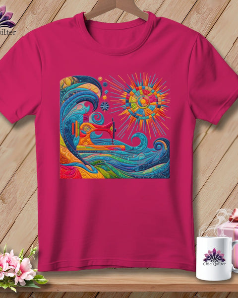 MyDesigns Physical Item Berry / S Tidal Threads ~ SuperSoft Relaxed Fit Tee