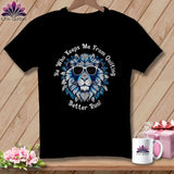 MyDesigns Physical Item Black / S Better Run - Quilting Blue ~ Relaxed Fit Tee