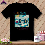 MyDesigns Physical Item Black / S Cats Quilts and Cabernet ~ Premium Tee