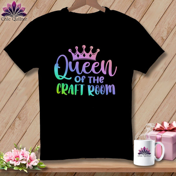 MyDesigns Physical Item Black / S Queen of the Craft Room ~Premium Tee