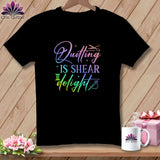 MyDesigns Physical Item Black / S Quilting is Shear Delight ~Premium Tee