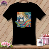 MyDesigns Physical Item Black / S Quilting on a Cloud ~ SuperSoft V-Neck Tee