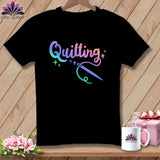 MyDesigns Physical Item Black / S Quilting ~Premium Tee
