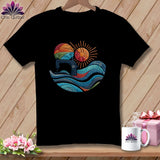 MyDesigns Physical Item Black / S Quilting the Current ~ Premium Tee