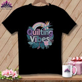 MyDesigns Physical Item Black / S Quilting Vibes ~ Relaxed Fit Tee