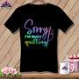 MyDesigns Physical Item Black / S Sorry I'm Busy Quilting ~SuperSoft V-Neck Tee