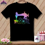 MyDesigns Physical Item Black / S Tropical Sewing ~Premium Tee