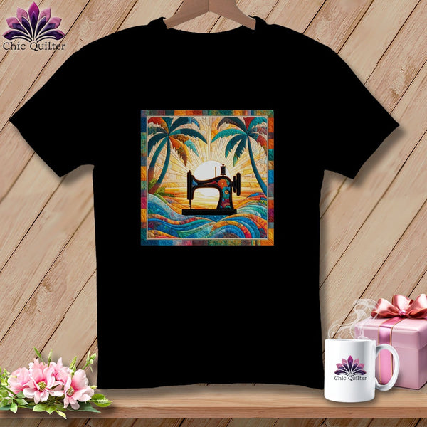 MyDesigns Physical Item Black / S Tropical Sewist ~ Relaxed Fit Tee