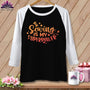 MyDesigns Physical Item Black/White / S Sewing is My SuperPower ~ Raglan 3/4 Sleeve Tee