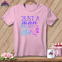 MyDesigns Physical Item Blossom / S Just a Man Who Loves to Quilt ~Premium Tee
