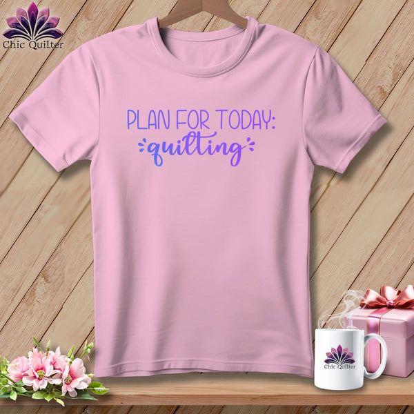 MyDesigns Physical Item Blossom / S Plan For Today Quilting ~Premium Tee