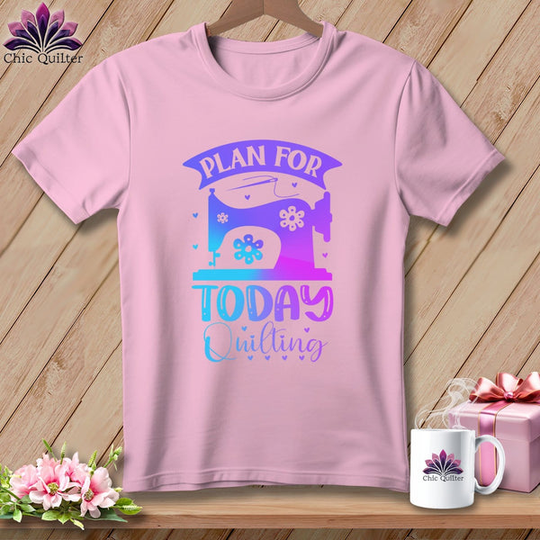 MyDesigns Physical Item Blossom / S Plan For Today Quilting ~Premium Tee