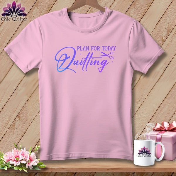 MyDesigns Physical Item Blossom / S Plan for Today Quilting ~Premium Tee