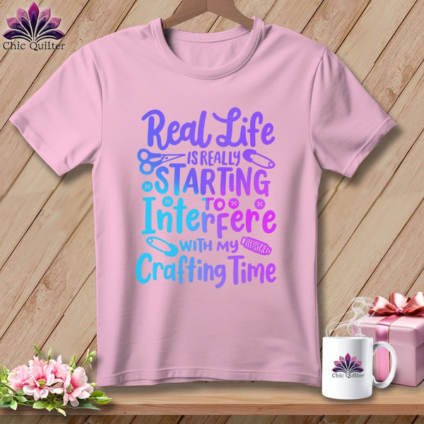 MyDesigns Physical Item Blossom / S Real Life is Really Starting to Interfere with my Crafting Time ~Premium Tee