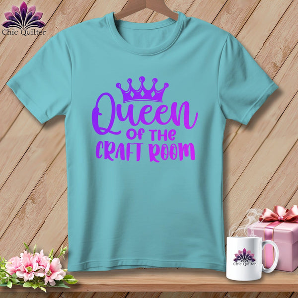 MyDesigns Physical Item Chalky Mint / S Queen of the Craft Room ~Premium Tee