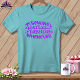 MyDesigns Physical Item Chalky Mint / S Sewing Forever Housework Whenever ~Premium Tee