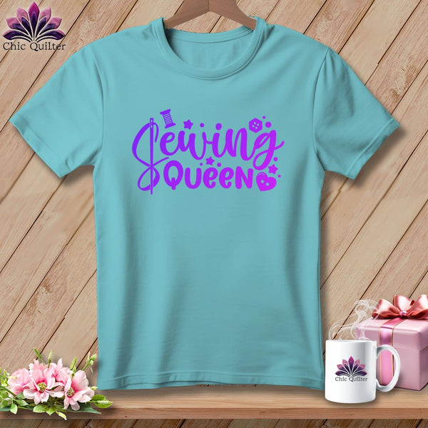 MyDesigns Physical Item Chalky Mint / S Sewing Queen ~Premium Tee