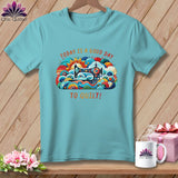 MyDesigns Physical Item Chalky Mint / S Today is a Good Day to Quilt ~ Premium Tee