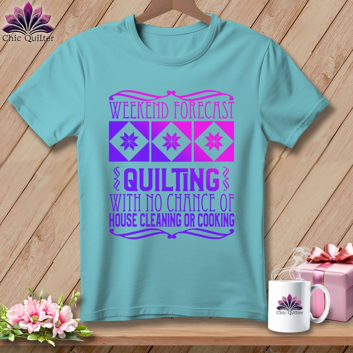MyDesigns Physical Item Chalky Mint / S Weekend Forecast ~Premium Tee